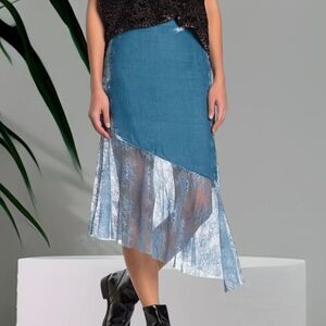 Velvet Lace Skirt